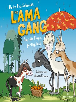 cover image of Die Lama-Gang. Mit Herz & Spucke 4